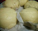 Foto langkah ke 5 dari resep Bakpao coklat menul dan lembut #RotiTanpaOven.