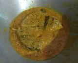 A picture of step 9 of Hilsha Fish in Mustard Curry/ Sorse illish.