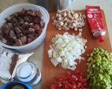 Vörösboros szarvascomb pörkölt recept fázis 3 fotója