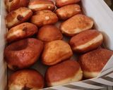 Pas rețetă Gogoși pufoase cu cremă de vanilie 5 fotografie