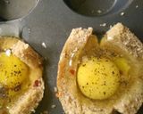 A picture of step 6 of Eggs In Baked Basket.