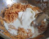 A picture of step 3 of Seviya halwa.