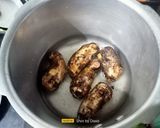 A picture of step 1 of Sindhi Arbi Tuk.