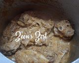 A picture of step 3 of Darbari Gosht.
