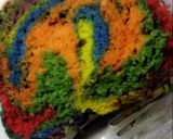 صورة لخطوة 6 من وصفة الكيكة الملونة 🌈