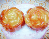 Foto del paso 2 de la receta: Coquitos acaramelados de rosa. rápido y fácil