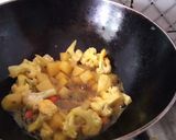 A picture of step 2 of Mixed vegetables with mushrooms.