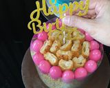Foto langkah ke 6 dari resep Noodle cake (mie ulangtahun).