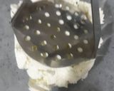 A picture of step 1 of Paneer Jalebi.