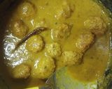 A picture of step 11 of Lauki kofta.