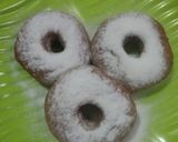 Foto langkah ke 3 dari resep Donat coklat empuk proofing 1x.