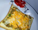 A picture of step 4 of Bread pizza.