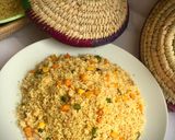 A picture of step 2 of Easy veggie cous cous.