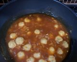 Foto langkah ke 4 dari resep Bistik Bola Ayam.