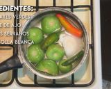 Foto del paso 1 de la receta: Salsa Verde de Molcajete