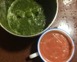 A picture of step 4 of Dhaniya Aloo / Potato in Coriander Gravy.
