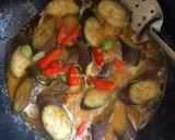 Foto langkah ke 5 dari resep Jambal Asin Terong Kuah Santan Pedas.