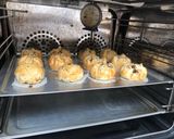 Hình bước làm 5 của món Bánh bao nướng xá xíu