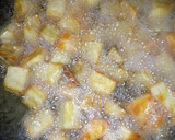 A picture of step 4 of Spiced sweet potato cubes.