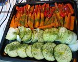 Foto del paso 5 de la receta: Vegetales al horno con lo que hay
