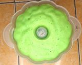 Foto langkah ke 4 dari resep Bolu Pandan Vla Keju.