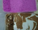 Foto langkah ke 15 dari resep Ice cream buah naga dan black forest.