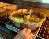 Foto langkah ke 6 dari resep Cake Pandan Ketan Hitam.