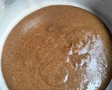 A picture of step 1 of Coffee cake with custard pudding.
