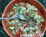 A picture of step 2 of Lebanese Tabbouleh Salad.