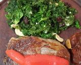 Foto del paso 6 de la receta: Ojo de bife con salteado de Kale
