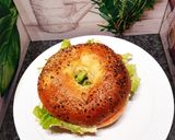 Une image de l'étape 2 de Bagels au saumon 😋.