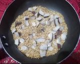 A picture of step 3 of Hyderabadi Harey Baghare Baingan.