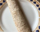 Φωτογραφία βήματος 4 της συνταγής Tortilla wraps- τυρί κρέμα, μαρούλι, χοιρομέρι, χαλούμι