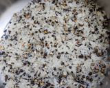 A picture of step 1 of Black urad dal rice.