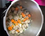 A picture of step 4 of Meat in Sauce (Pressure Cooker).