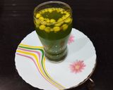 A picture of step 6 of Cucumber mint cooler.
