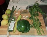 Foto del paso 1 de la receta: Chimichurri Verde