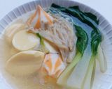 Foto langkah ke 5 dari resep Sup Tofu Enoki Dumpling Keju.