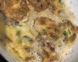 A picture of step 4 of Crispy Oyster & Mussel Omelet (Light Batter, Extra Eggs, Less Oil).