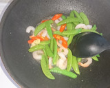 蝦仁炒碗豆(簡單料理)的食譜步驟5照片