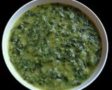 A picture of step 6 of Malabar spinach, dal curry.