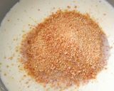 A picture of step 3 of Appi Payasam.