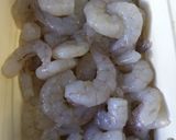 A picture of step 1 of Shrimp with Celery.