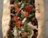 A picture of step 5 of Turkish pide 😋.