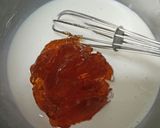 A picture of step 5 of Orange Marmalade Icecream.