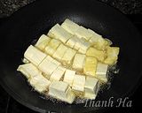 Hình bước làm 2 của món Đậu phụ ướp mắm hành