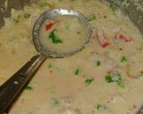 A picture of step 3 of Semolina veg sandwich.