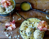 Foto del paso 5 de la receta: Crema de coco y mango con bolitas de cuscús,