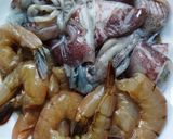 Foto langkah ke 1 dari resep Cumi-Cumi Saos Padang.