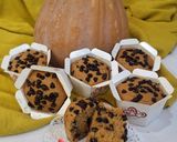 عکس مرحله 8 از دستور کاپ کیک کدو حلوایی و شکلات چیپسی 😋